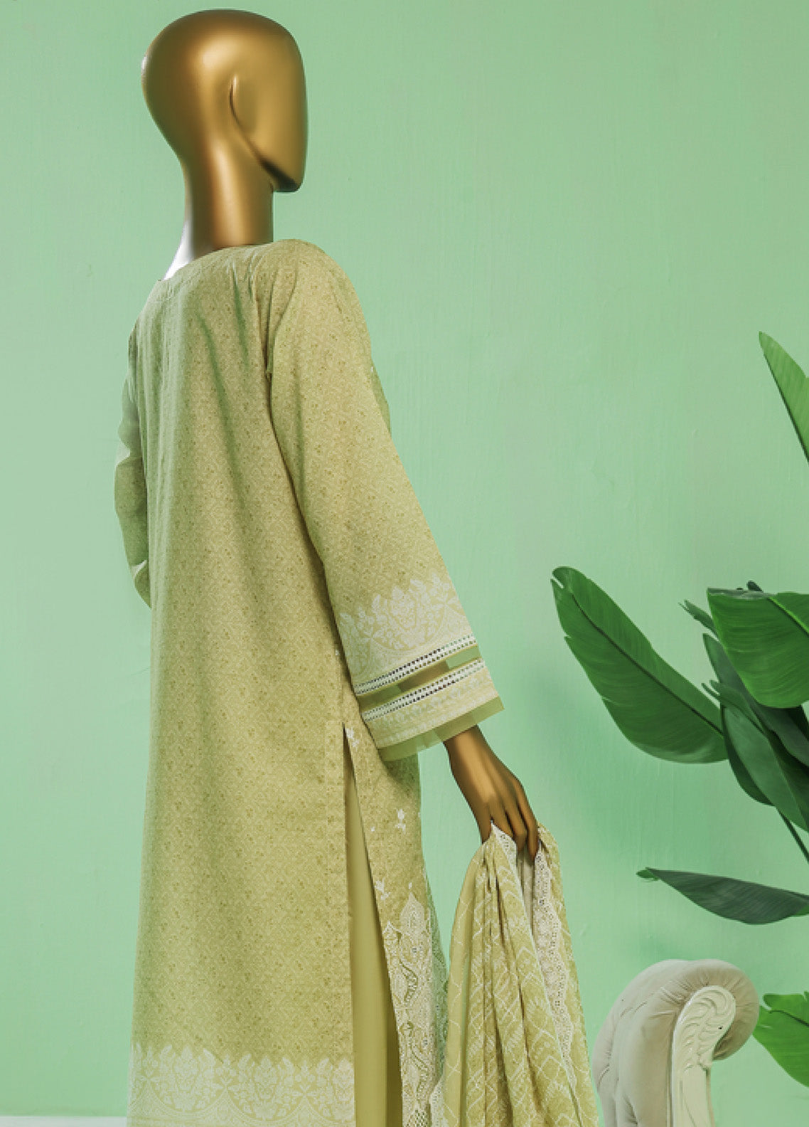 Printkari By HZ Textile Embroidered Lawn 3 Piece Stitched Suit HZ25PV3 PEC-051 LIME GREEN Printkari By HZ Textile Embroidered Lawn 3 Piece Stitched Suit HZ25PV3 PEC-051 LIME GREEN