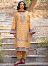 Prints By Asim Jofa Printed Lawn 3 Piece Unstitched Suit AJ25PV1 D-AJUUB-07