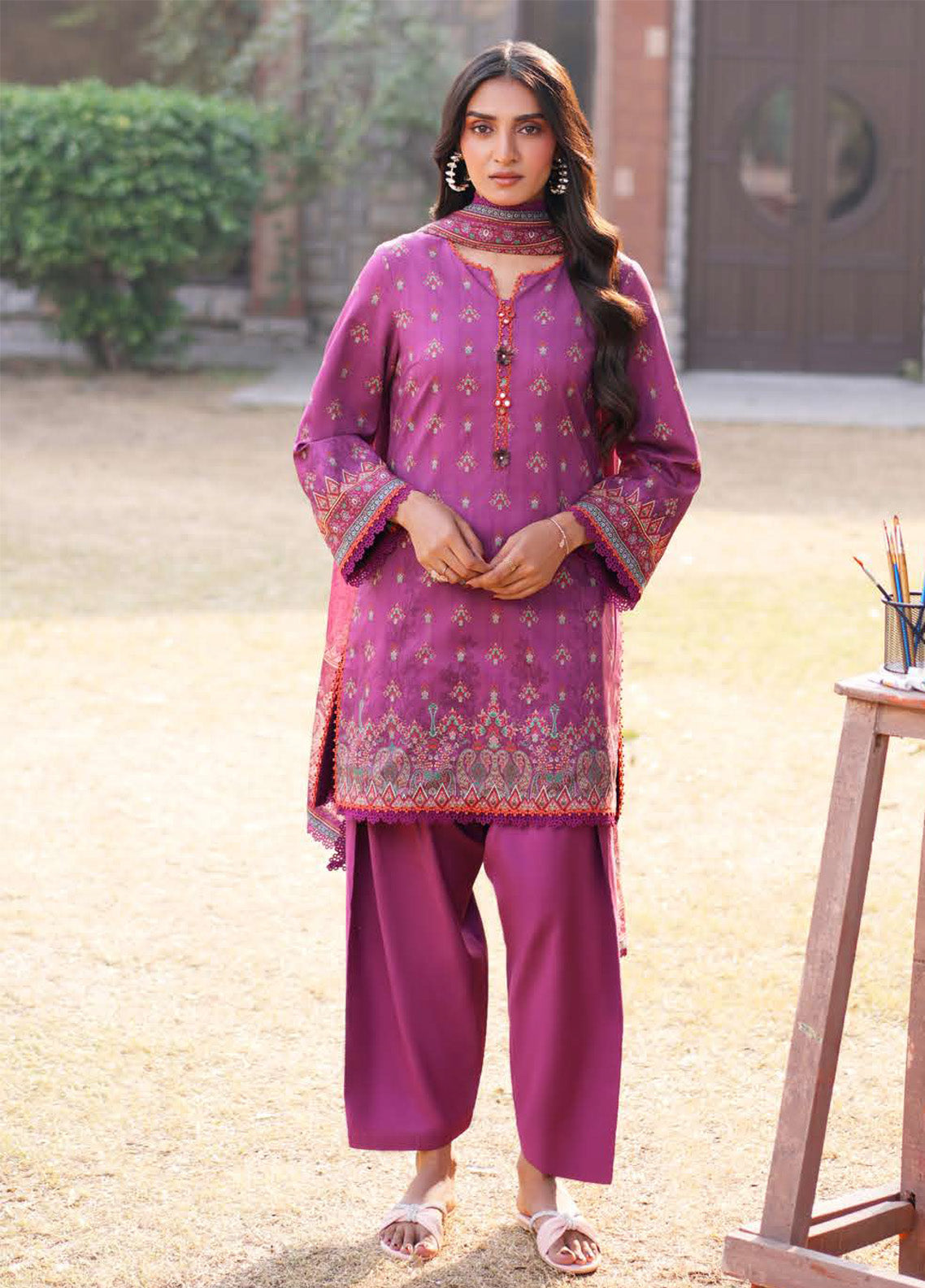 Prints By Asim Jofa Printed Lawn 3 Piece Unstitched Suit AJ25PV2 D-AJUUB-12 Prints By Asim Jofa Printed Lawn 3 Piece Unstitched Suit AJ25PV2 D-AJUUB-12