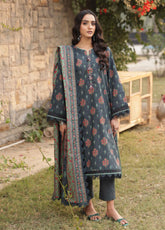 Prints By Asim Jofa Printed Lawn 3 Piece Unstitched Suit AJ25PV3 D-AJUBJ-17