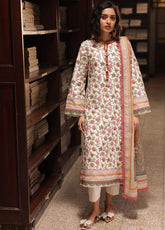 Prints By Asim Jofa Printed Lawn 3 Piece Unstitched Suit AJ25PV3 D-AJUBJ-41