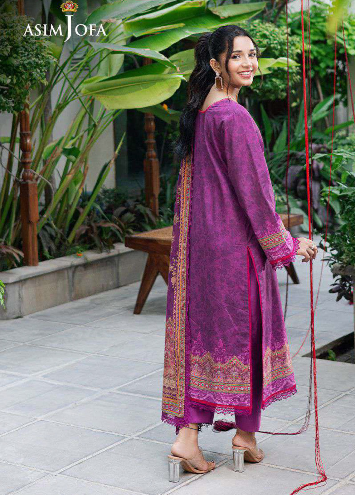 Prints by Asim Jofa Printed Lawn Suits Unstitched 3 Piece - AJ25PL6 AJUUB-30 Prints by Asim Jofa Printed Lawn Suits Unstitched 3 Piece - AJ25PL6 AJUUB-30
