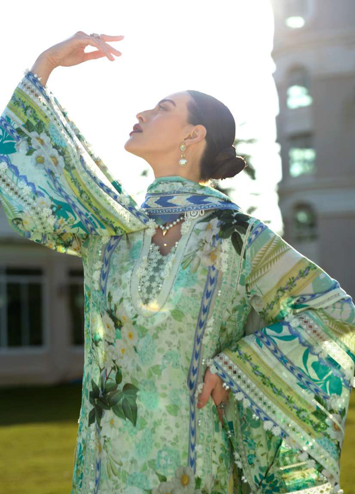 Prints By Elaf Printed Lawn 3 Piece Unstitched Suit EF25PL EPE-01B EMERALD ISLE Prints By Elaf Printed Lawn 3 Piece Unstitched Suit EF25PL EPE-01B EMERALD ISLE