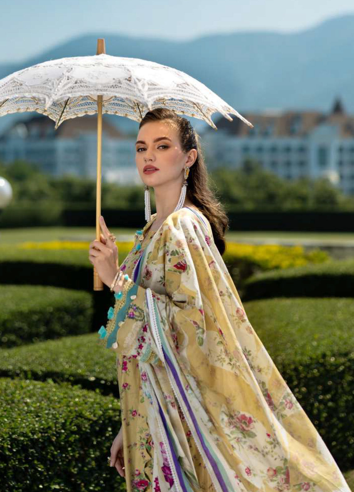 Prints By Elaf Printed Lawn 3 Piece Unstitched Suit EF25PL EPE-05B ZEN FLORA Prints By Elaf Printed Lawn 3 Piece Unstitched Suit EF25PL EPE-05B ZEN FLORA