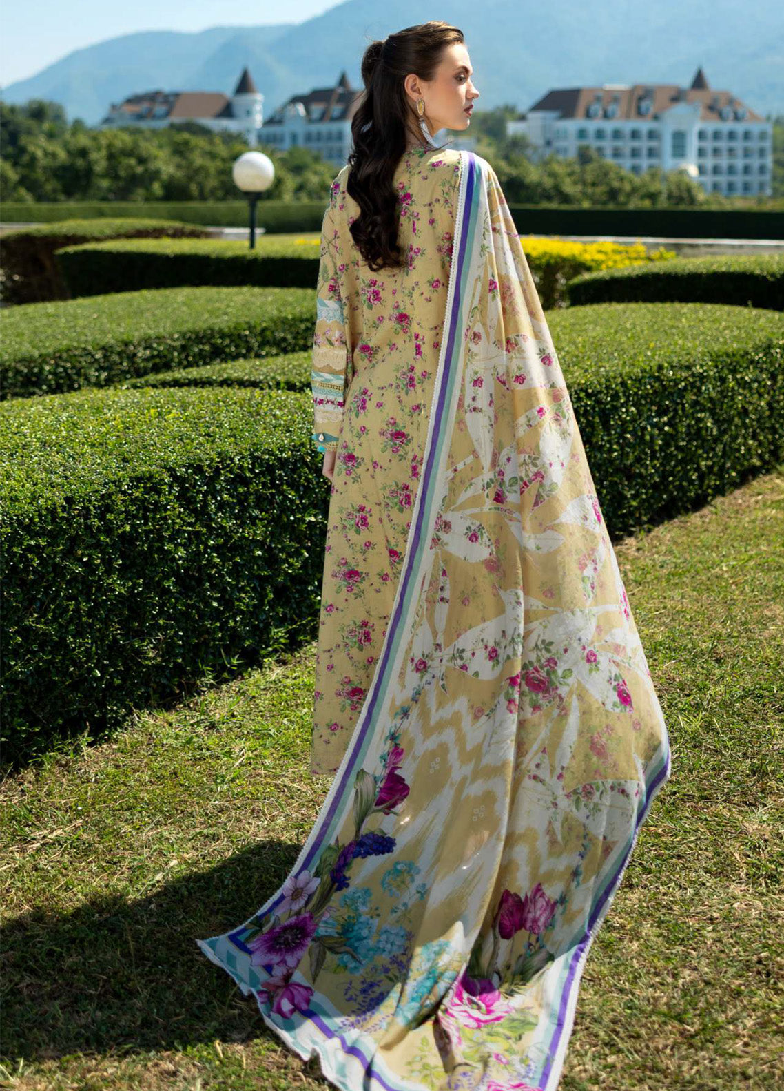 Prints By Elaf Printed Lawn 3 Piece Unstitched Suit EF25PL EPE-05B ZEN FLORA Prints By Elaf Printed Lawn 3 Piece Unstitched Suit EF25PL EPE-05B ZEN FLORA