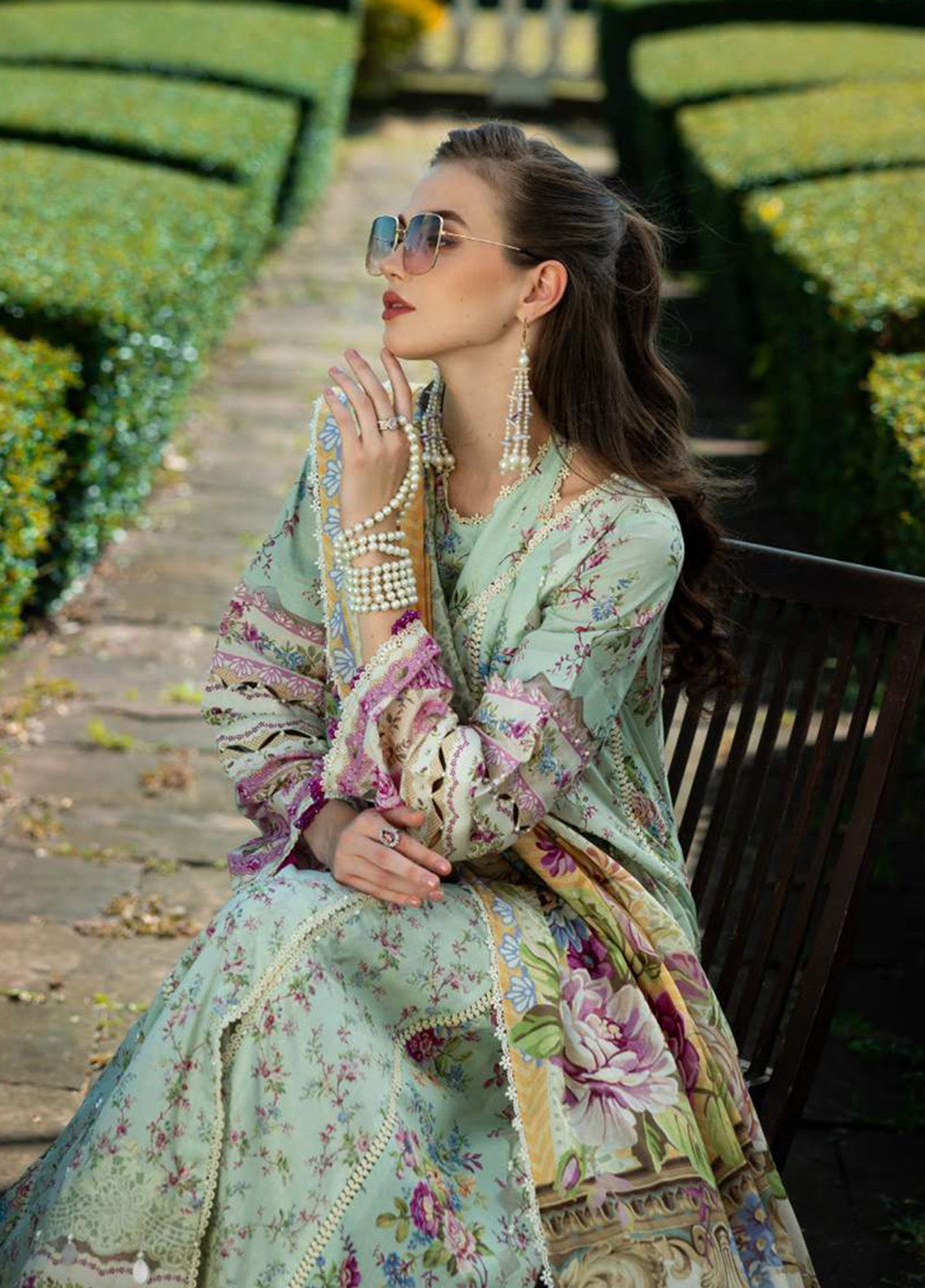 Prints By Elaf Printed Lawn 3 Piece Unstitched Suit EF25PL EPE-07A GARDEN GOODNESS Prints By Elaf Printed Lawn 3 Piece Unstitched Suit EF25PL EPE-07A GARDEN GOODNESS
