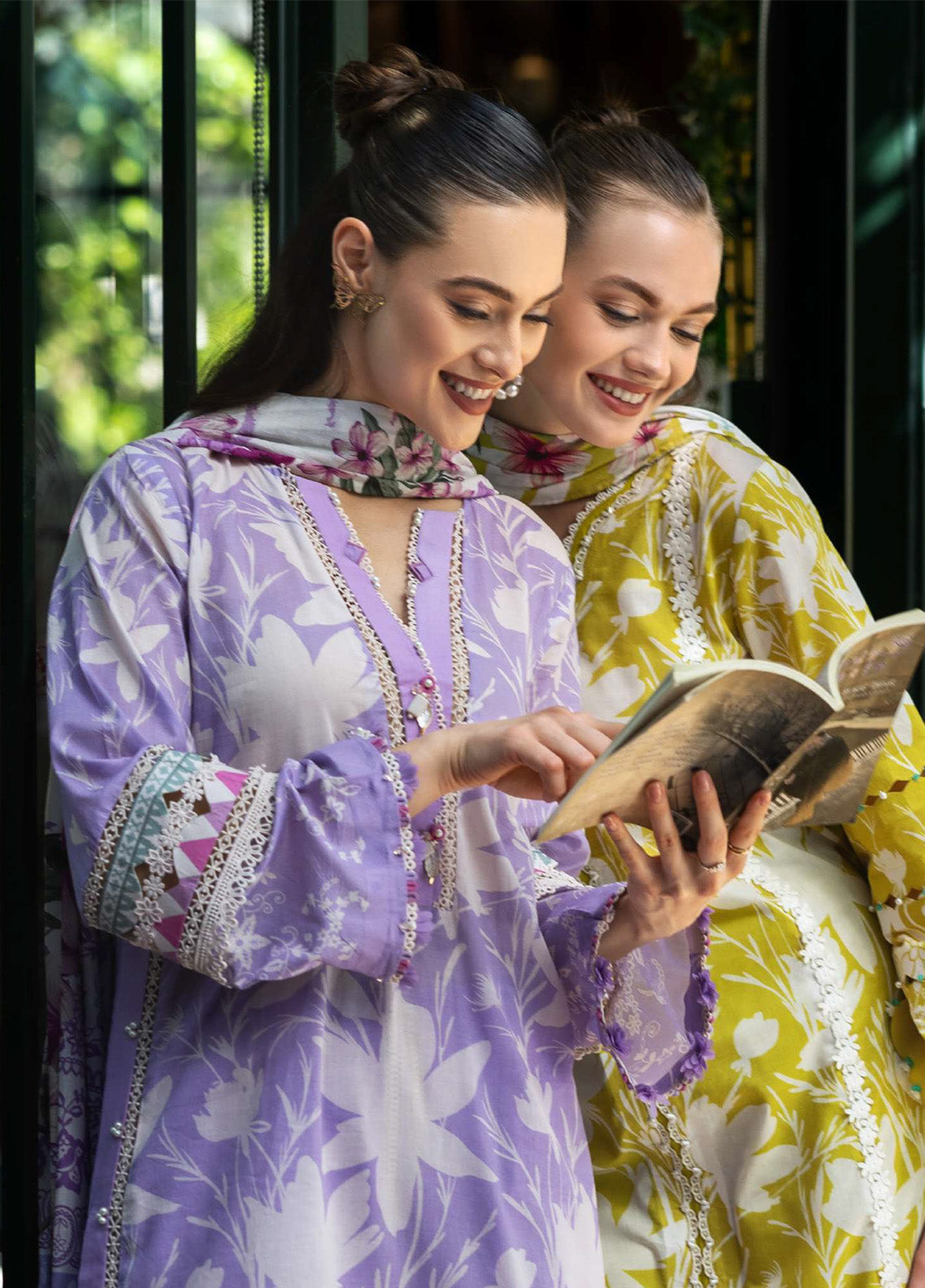 Prints By Elaf Printed Lawn 3 Piece Unstitched Suit EF25PL EPE-08A LAVENDER AURA Prints By Elaf Printed Lawn 3 Piece Unstitched Suit EF25PL EPE-08A LAVENDER AURA