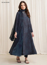 Prints By Zarif Printed Georgette Silk 3 Piece Unstitched Suit ZF24P ZGS-06 AYLEEN