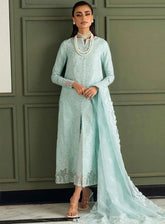 Qalamkar Chikankari Lawn 3 Piece Unstitched Suit QLM25CE CS-06 NEESHA