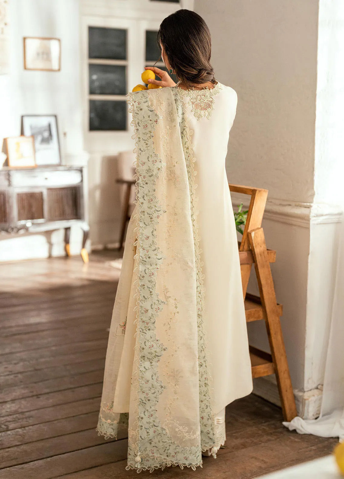 Qalamkar Embroidered Lawn 3 Piece Unstitched Suit QLM25LL SB-10 NADIA Qalamkar Embroidered Lawn 3 Piece Unstitched Suit QLM25LL SB-10 NADIA