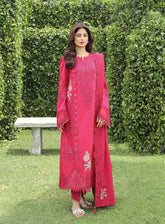 Qalamkar Festive Embroidered Lawn 3 Piece Unstitched Suit QLM24F PS-06 MALIHA