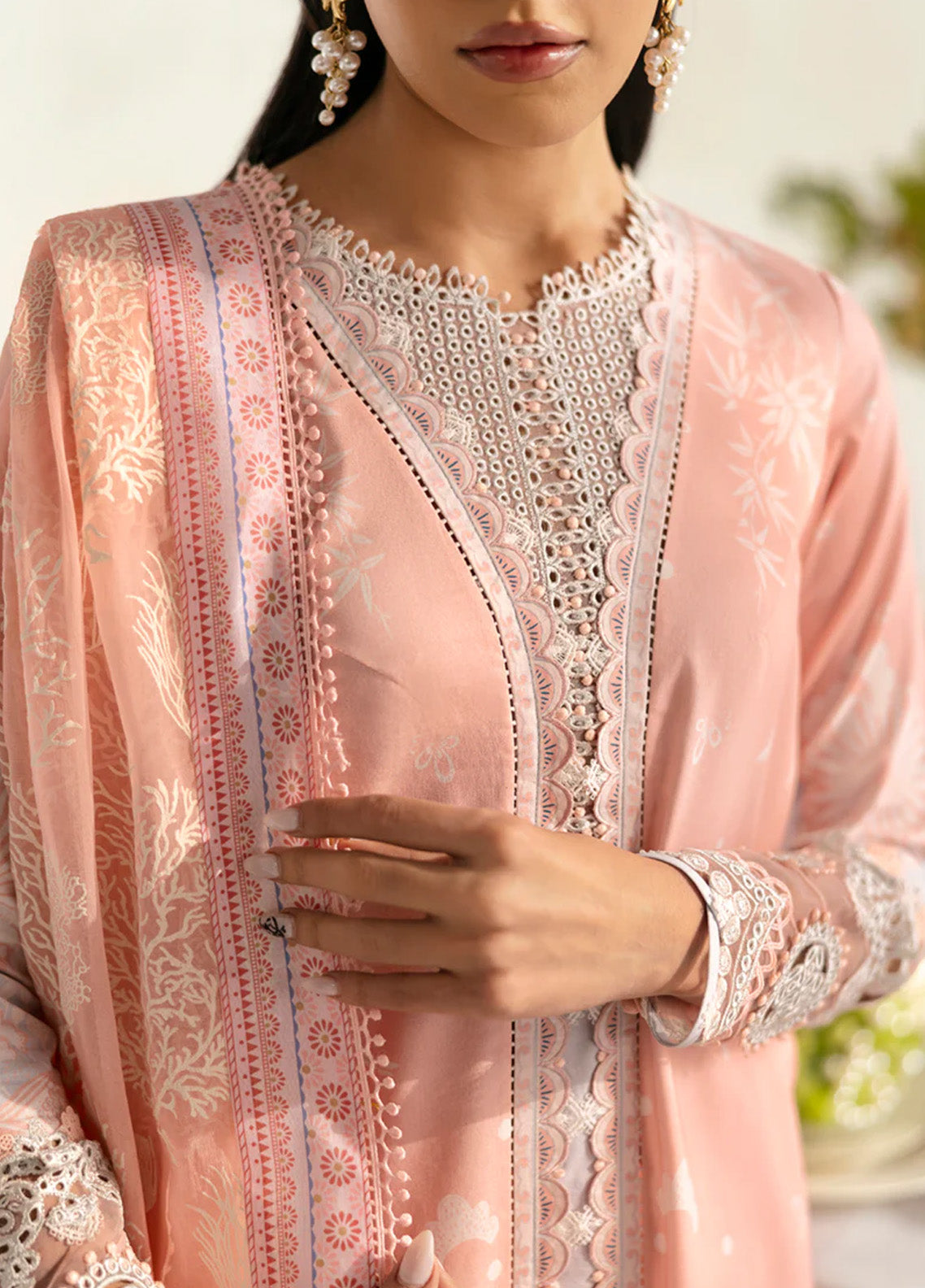 Qalamkar Q Prints Embroidered Lawn 3 Piece Unstitched Suit QLM24QP D-PQ-02 AROHA Qalamkar Q Prints Embroidered Lawn 3 Piece Unstitched Suit QLM24QP D-PQ-02 AROHA