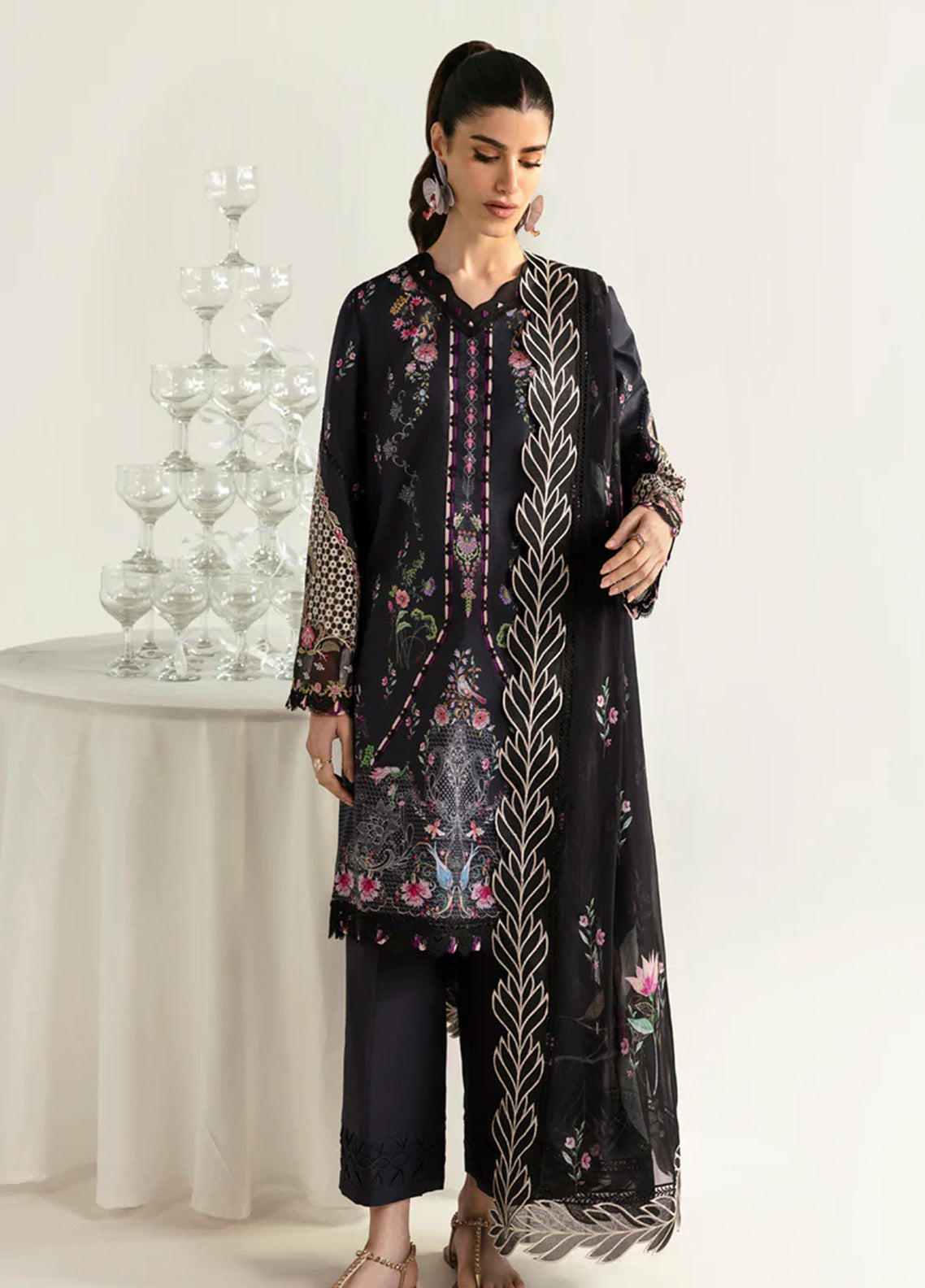 Qalamkar Q Prints Embroidered Lawn 3 Piece Unstitched Suit QLM24QP D-PQ-03 RIDA Qalamkar Q Prints Embroidered Lawn 3 Piece Unstitched Suit QLM24QP D-PQ-03 RIDA