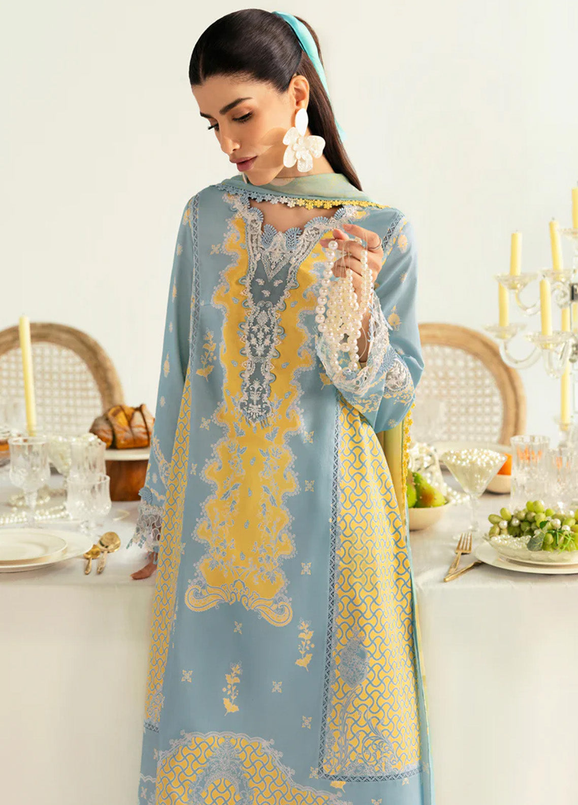 Qalamkar Q Prints Embroidered Lawn 3 Piece Unstitched Suit QLM24QP D-PQ-06 ELVA Qalamkar Q Prints Embroidered Lawn 3 Piece Unstitched Suit QLM24QP D-PQ-06 ELVA