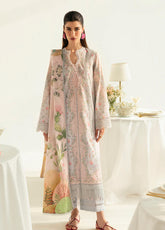 Qalamkar Q Prints Embroidered Lawn 3 Piece Unstitched Suit QLM24QP D-PQ-07 JANE