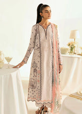 Qalamkar Q Prints Embroidered Lawn 3 Piece Unstitched Suit QLM24QP D-PQ-09 LYRA