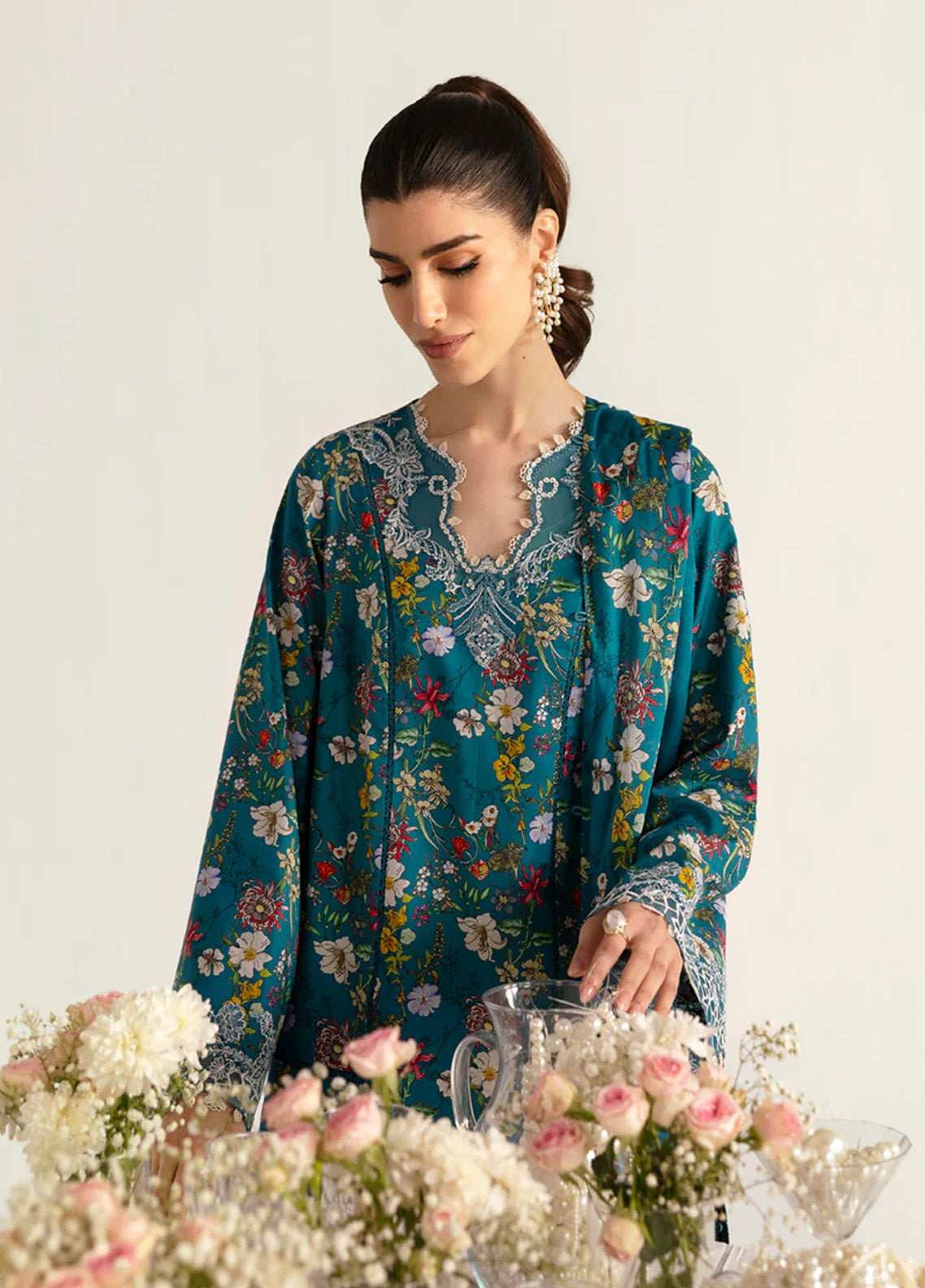 Qalamkar Q Prints Embroidered Lawn 3 Piece Unstitched Suit QLM24QP D-PQ-10 FAHA Qalamkar Q Prints Embroidered Lawn 3 Piece Unstitched Suit QLM24QP D-PQ-10 FAHA