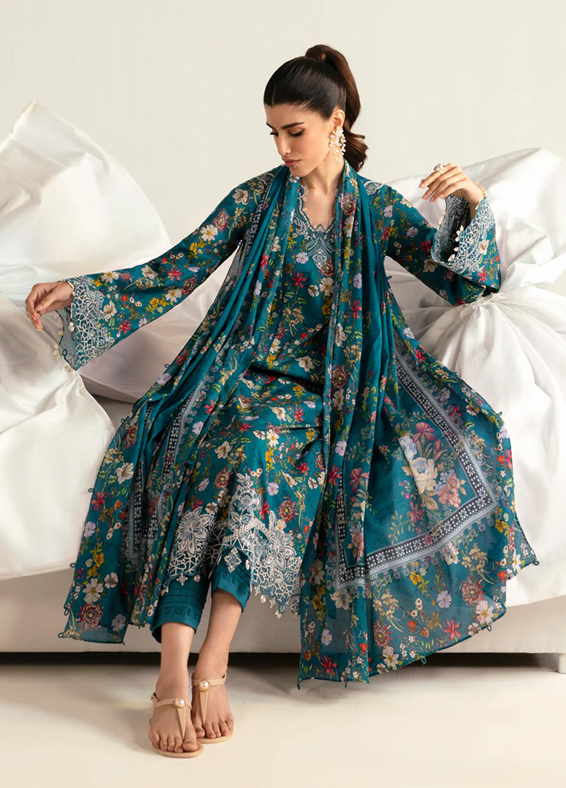 Qalamkar Q Prints Embroidered Lawn 3 Piece Unstitched Suit QLM24QP D-PQ-10 FAHA Qalamkar Q Prints Embroidered Lawn 3 Piece Unstitched Suit QLM24QP D-PQ-10 FAHA