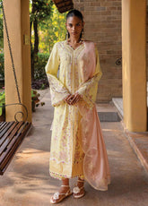 Qline By Qalamkar Embroidered Lawn 3 Piece Unstitched Suit QLM24QL D-QM-11 INA