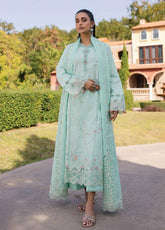 Qline By Qalamkar Embroidered Lawn 3 Piece Unstitched Suit QLM24QL D-QM-13 HELEN