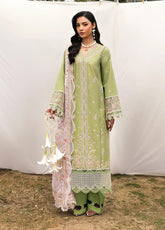Qlinekari By Qalamkar Embroidered Lawn 3 Piece Unstitched Suit QLM25QK DC-01 LOVISA