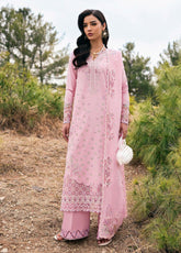 Qlinekari By Qalamkar Embroidered Lawn 3 Piece Unstitched Suit QLM25QK DC-02 FREJA