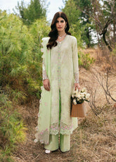 Qlinekari By Qalamkar Embroidered Lawn 3 Piece Unstitched Suit QLM25QK DC-14 MELINE