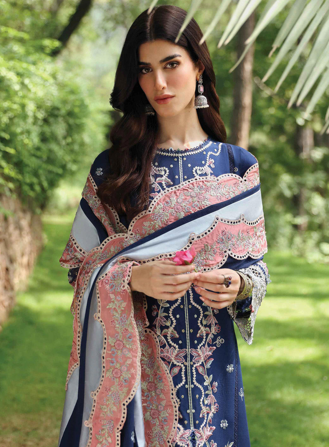Qlinekari By Qalamkar Embroidered Linen 3 Piece Unstitched Suit QLM24QL LM-06 CADHLA Qlinekari By Qalamkar Embroidered Linen 3 Piece Unstitched Suit QLM24QL LM-06 CADHLA