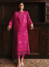 Qlinekari By Qalamkar Embroidered Linen 3 Piece Unstitched Suit QLM24QL LM-07 NEESA