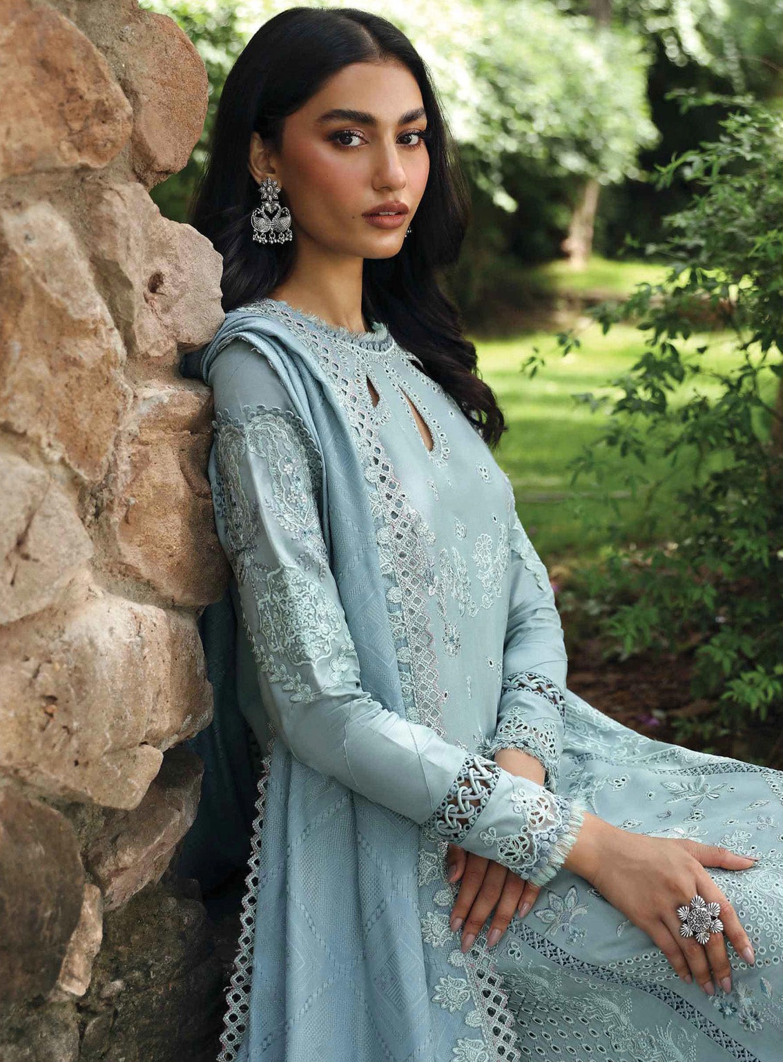 Qlinekari By Qalamkar Embroidered Linen 3 Piece Unstitched Suit QLM24QL LM-08 NEALA Qlinekari By Qalamkar Embroidered Linen 3 Piece Unstitched Suit QLM24QL LM-08 NEALA