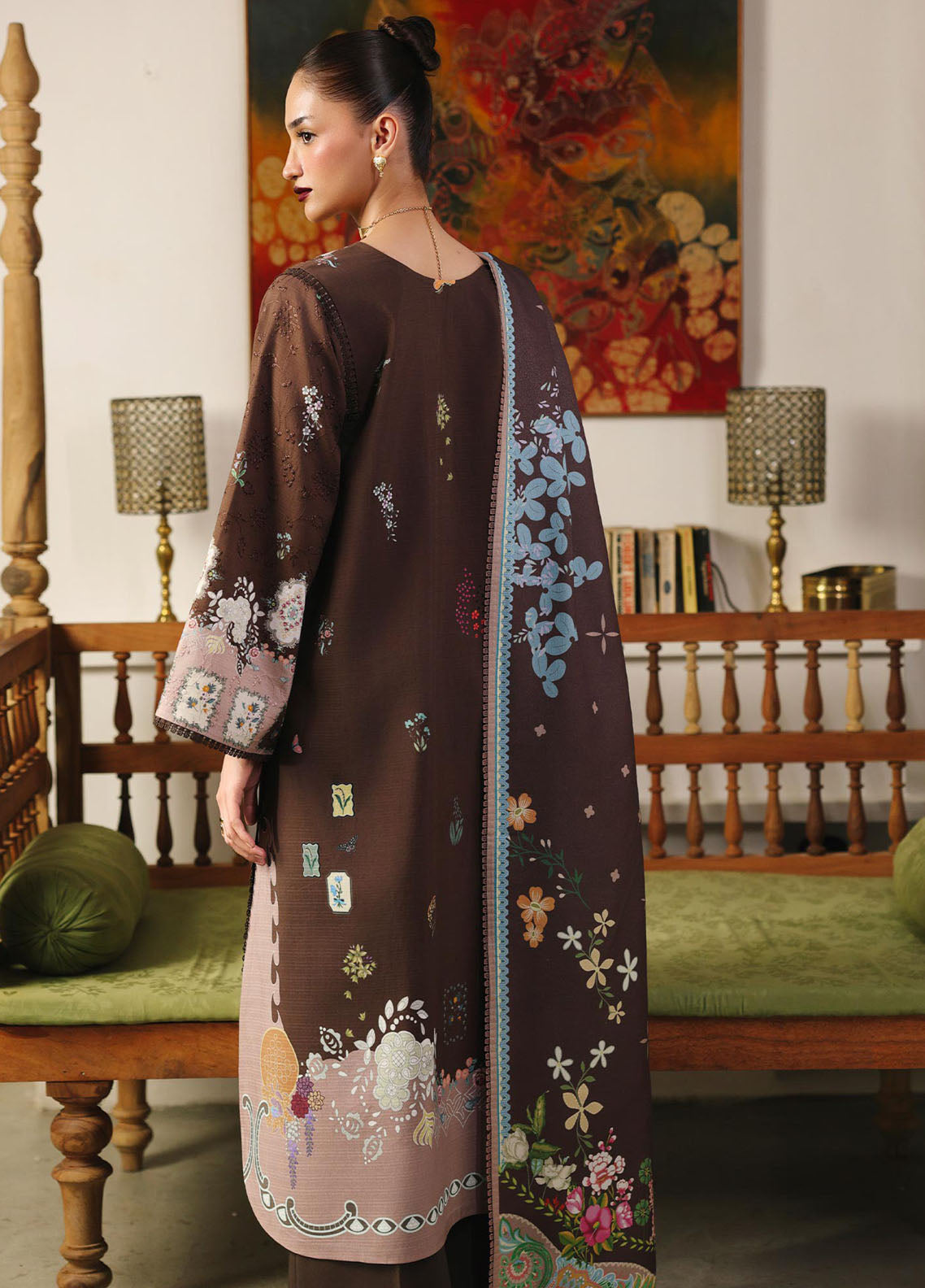 QPrints By Qalamkar Embroidered Jacquard Weaved 3 Piece Unstitched Suit QLM25QP D-QW-9B RABELLA QPrints By Qalamkar Embroidered Jacquard Weaved 3 Piece Unstitched Suit QLM25QP D-QW-9B RABELLA