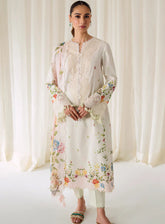 Qprints By Qalamkar Embroidered Lawn 3 Piece Unstitched Suit QLM24QP AR-03 JOSE