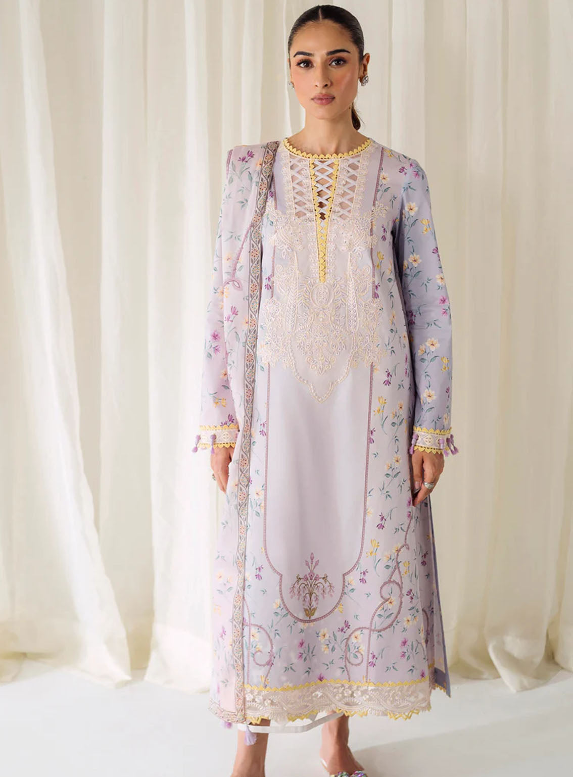 Qprints By Qalamkar Embroidered Lawn 3 Piece Unstitched Suit QLM24QP AR-06 ORANE Qprints By Qalamkar Embroidered Lawn 3 Piece Unstitched Suit QLM24QP AR-06 ORANE