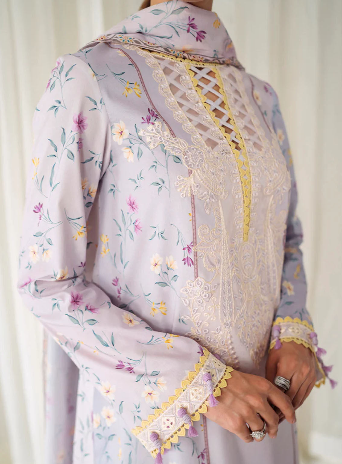 Qprints By Qalamkar Embroidered Lawn 3 Piece Unstitched Suit QLM24QP AR-06 ORANE Qprints By Qalamkar Embroidered Lawn 3 Piece Unstitched Suit QLM24QP AR-06 ORANE