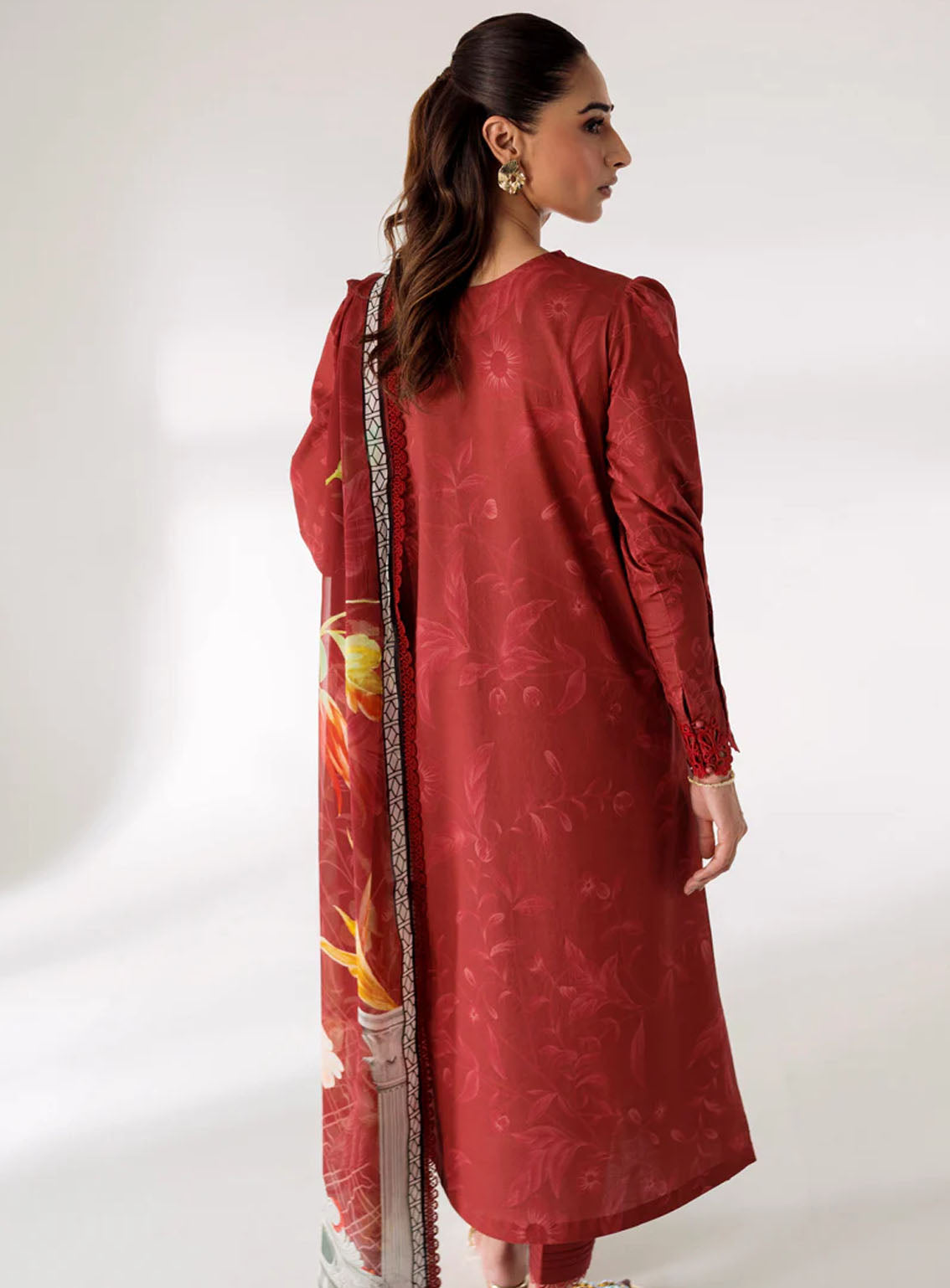 Qprints By Qalamkar Embroidered Lawn 3 Piece Unstitched Suit QLM24QP AR-09 RENEE Qprints By Qalamkar Embroidered Lawn 3 Piece Unstitched Suit QLM24QP AR-09 RENEE