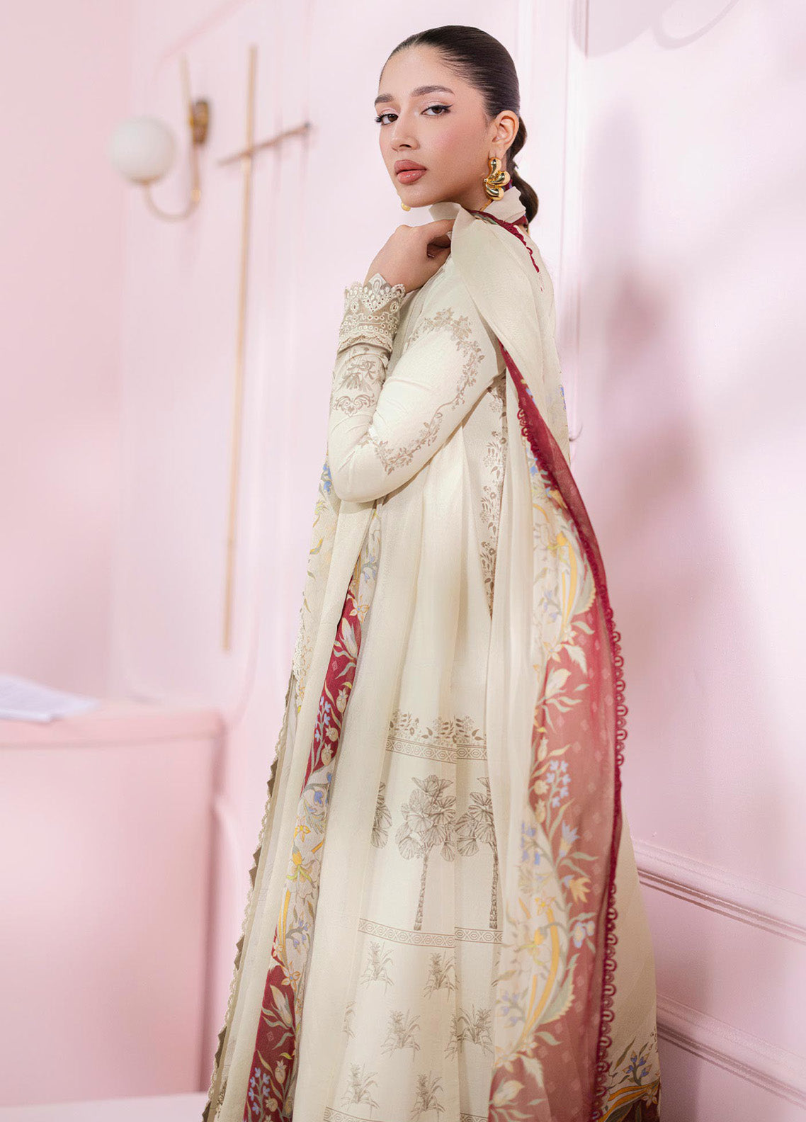 QPrints By Qalamkar Embroidered Lawn 3 Piece Unstitched Suit QLM25QP D-EM-06B TALIA QPrints By Qalamkar Embroidered Lawn 3 Piece Unstitched Suit QLM25QP D-EM-06B TALIA