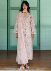 QPrints By Qalamkar Embroidered Lawn 3 Piece Unstitched Suit QLM26QP D-AX-02-B KENA