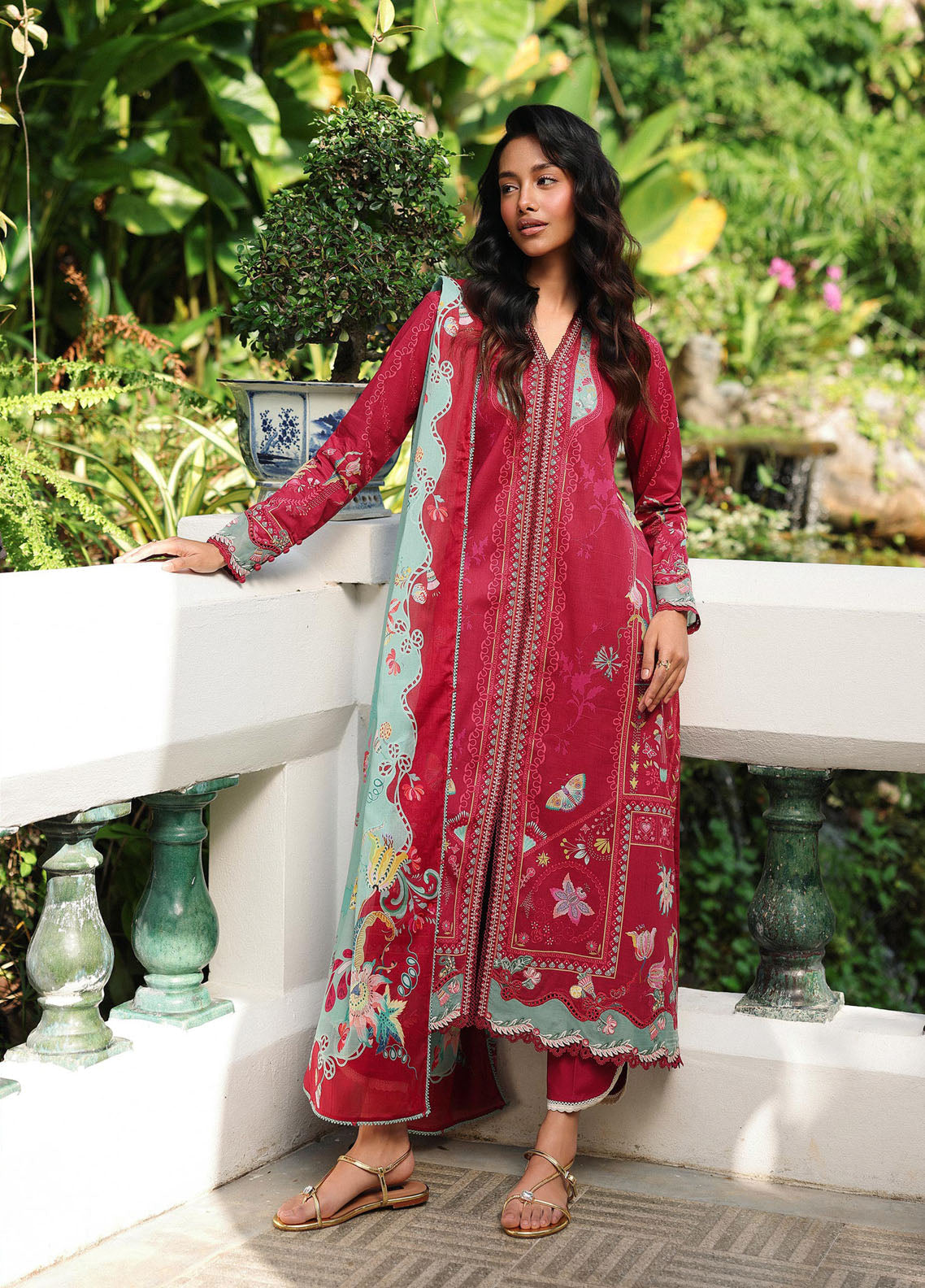 QPrints By Qalamkar Embroidered Lawn 3 Piece Unstitched Suit QLM26QP D-AX-05-A BRIE QPrints By Qalamkar Embroidered Lawn 3 Piece Unstitched Suit QLM26QP D-AX-05-A BRIE