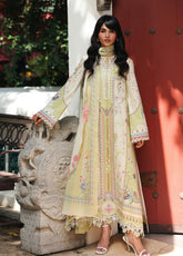QPrints By Qalamkar Embroidered Lawn 3 Piece Unstitched Suit QLM26QP D-AX-06-B VAILA