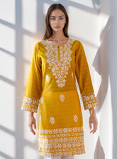 Raad Embroidered Lawn Stitched Kurti RD24EL D-02-MT