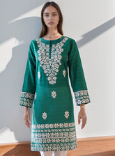 Raad Embroidered Lawn Stitched Kurti RD24EL D-06-GN