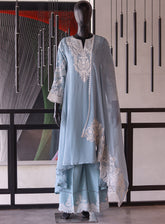 Raad Luxury Embroidered Chiffon 3 Piece Stitched Suit RD24A RA05 FZ13