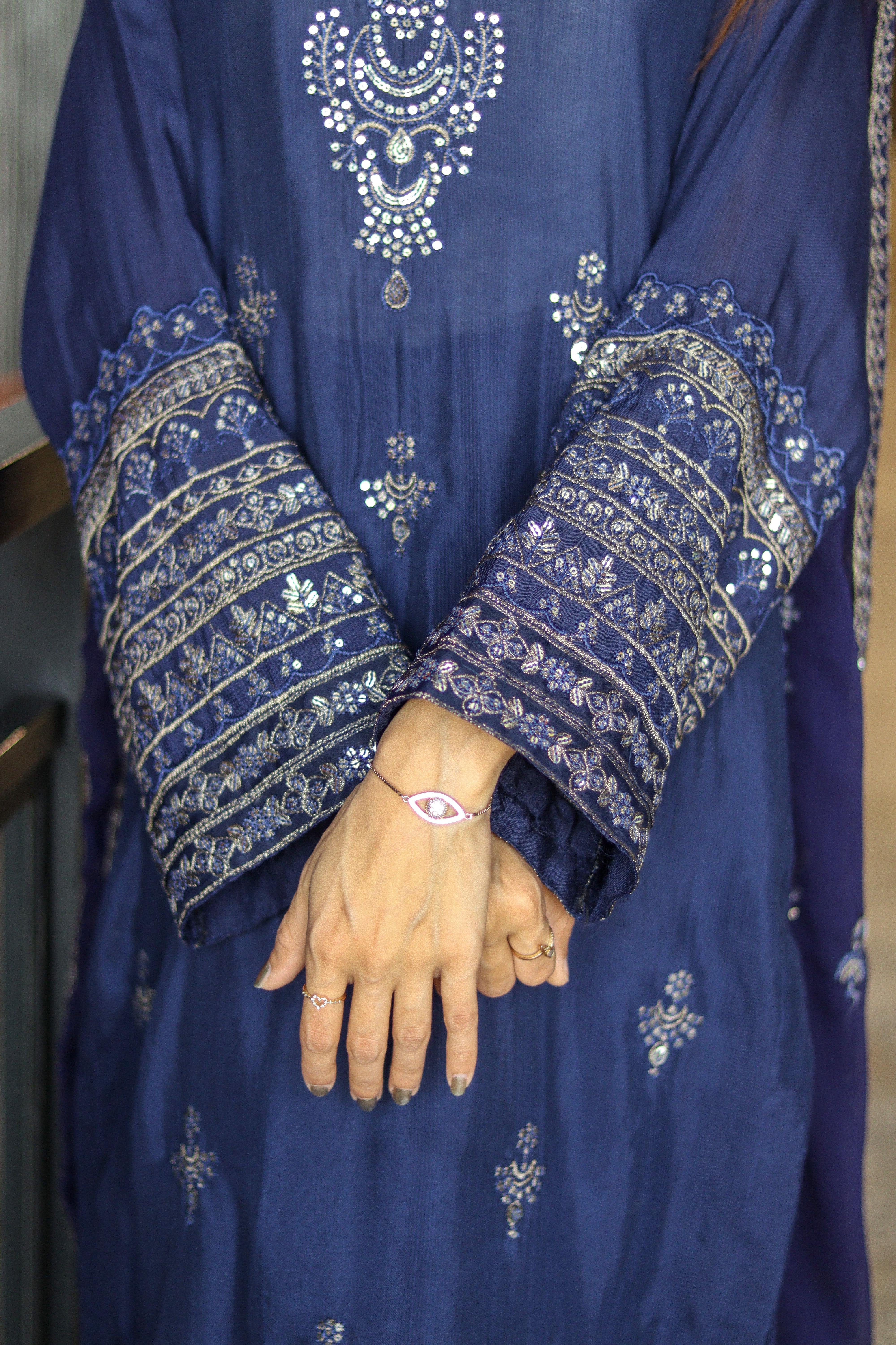 Raad Luxury Embroidered Raw Silk 3 Piece Stitched Suit RD25LEF RA24-678 Raad Luxury Embroidered Raw Silk 3 Piece Stitched Suit RD25LEF RA24-678