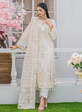 Raad Luxury Formal Embroidered Organza 3 Piece Stitched Suit RD26LF RA-36 IY NAARE BAHAR