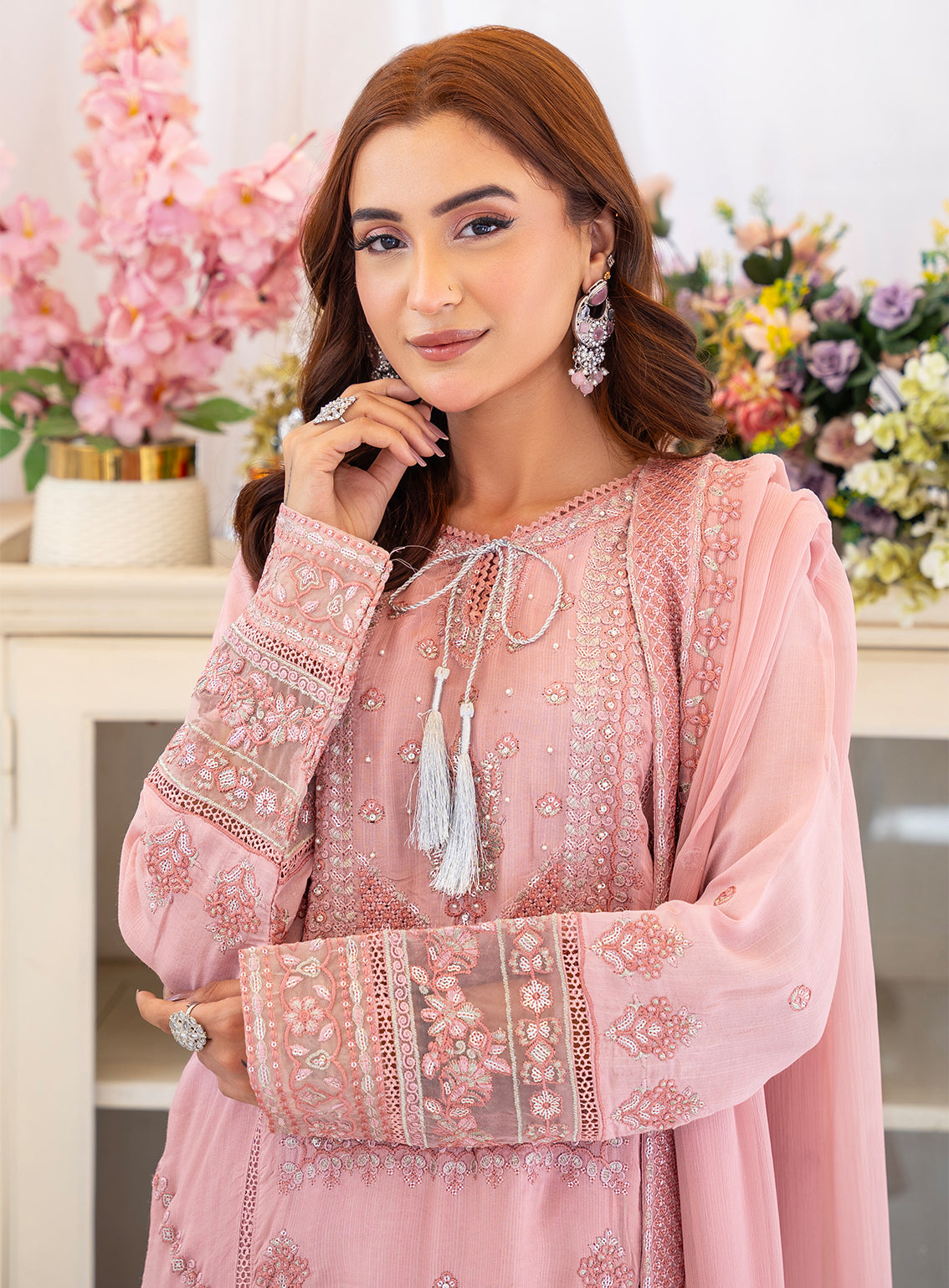 Raad Luxury Formal Embroidered Raw Silk 3 Piece Stitched Suit RD26LF RA-18 LC ZEBA Raad Luxury Formal Embroidered Raw Silk 3 Piece Stitched Suit RD26LF RA-18 LC ZEBA