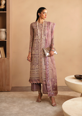 Raahi By Xenia Embroidered Chiffon 3 Piece Unstitched Suit ZE24R D-06 AVASA