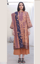 Radisson By Rashid Textile Embroidered Khaddar 3 Piece Unstitched Suit RT24R D-8357