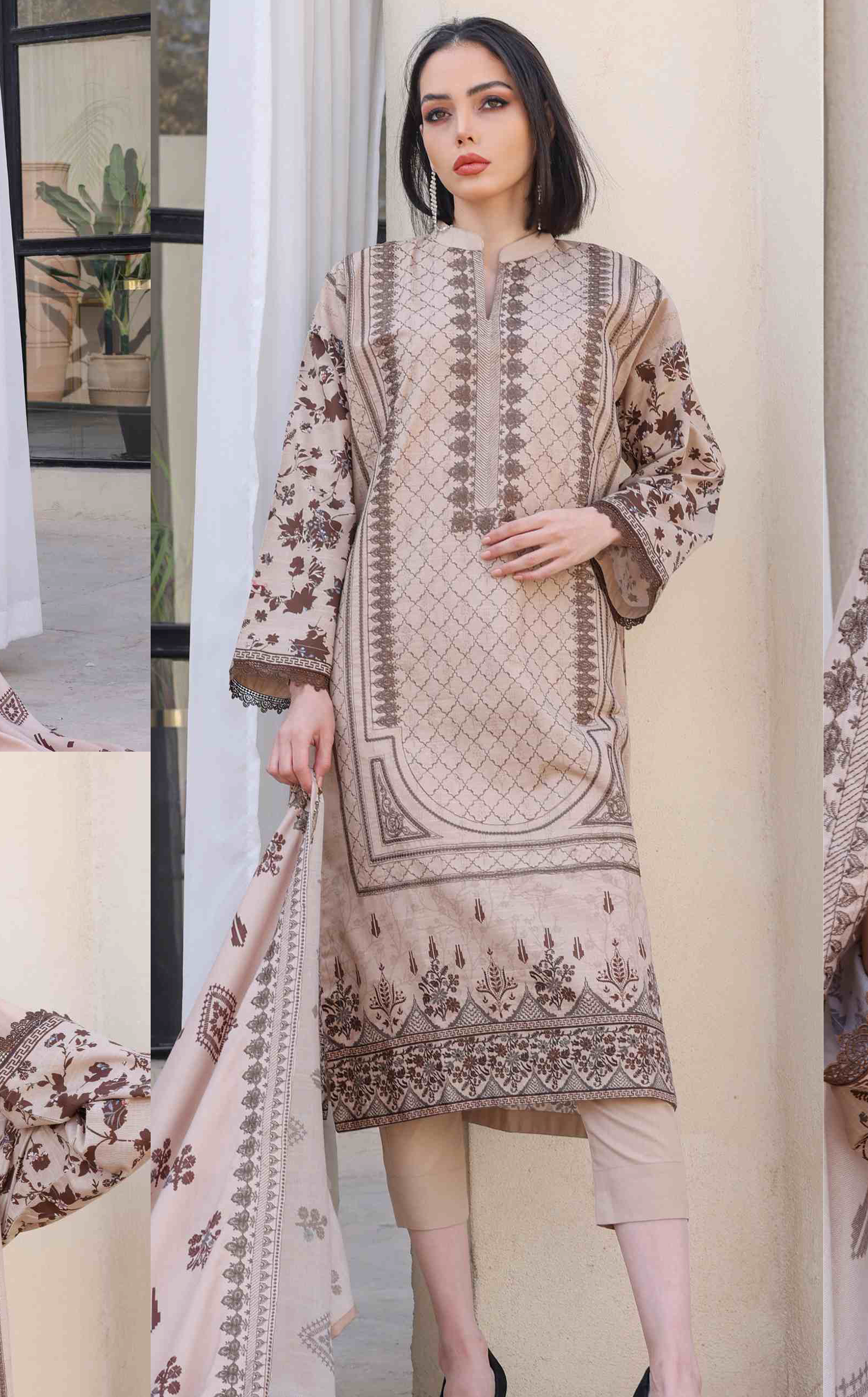 Radisson By Rashid Textile Embroidered Khaddar 3 Piece Unstitched Suit RT24R D-8358 Radisson By Rashid Textile Embroidered Khaddar 3 Piece Unstitched Suit RT24R D-8358