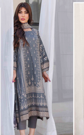 Radisson By Rashid Textile Embroidered Khaddar 3 Piece Unstitched Suit RT24R D-8359