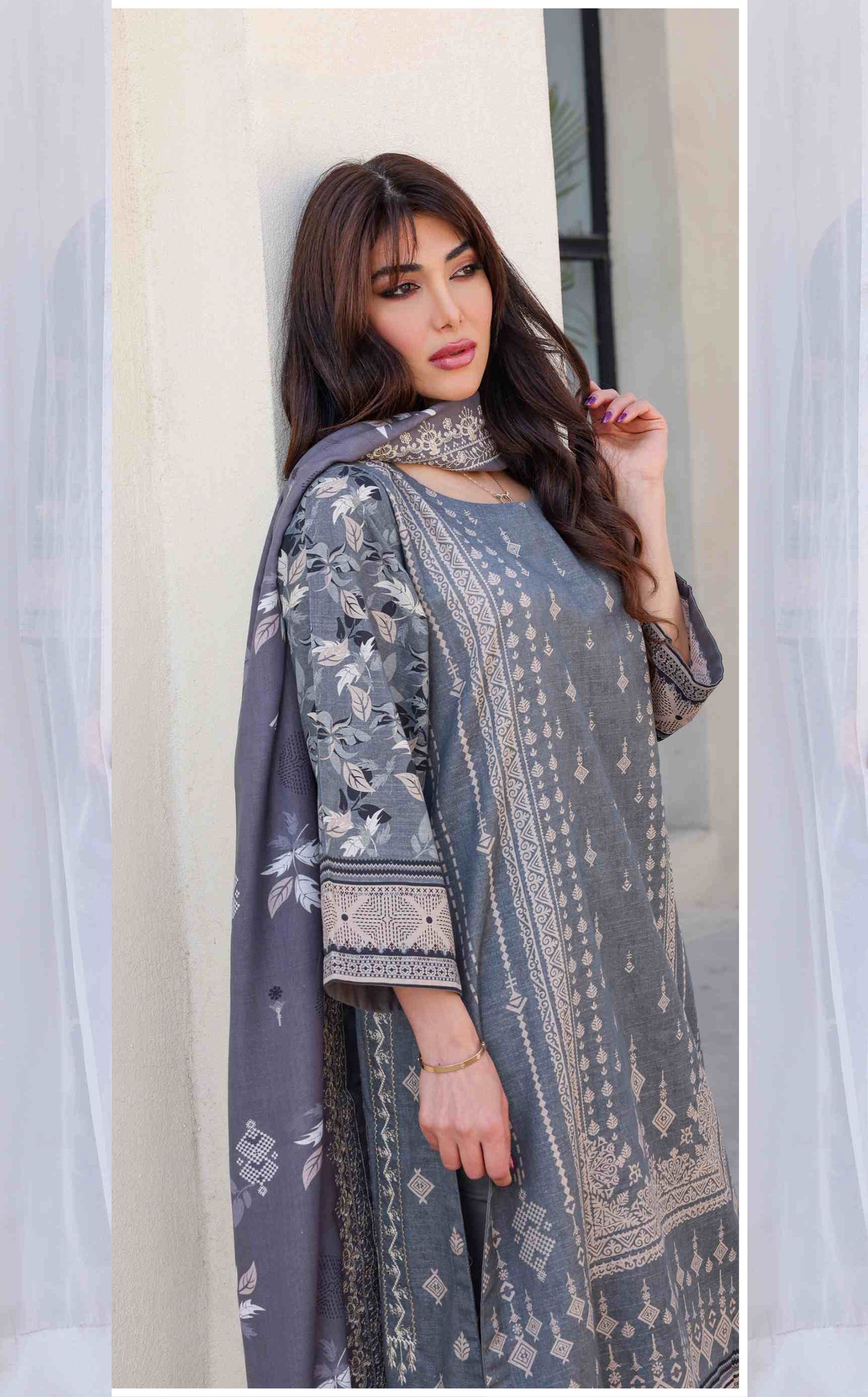 Radisson By Rashid Textile Embroidered Khaddar 3 Piece Unstitched Suit RT24R D-8359 Radisson By Rashid Textile Embroidered Khaddar 3 Piece Unstitched Suit RT24R D-8359